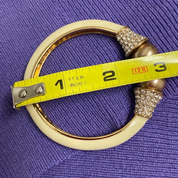 Kate Spade Enamel Hinged Cuff Bracelet - Picture 5 of 7